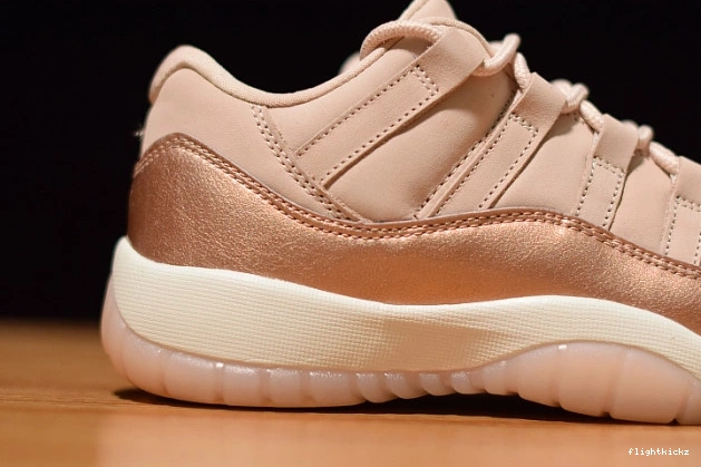 Low AH7860-105 Air Rose Gold GS Jordan 11 1020